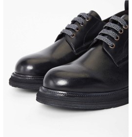 Resim Exton Erkek Hakiki Deri Siyah Casual Ayakkabı 994 9253 Erk Ayk K23/24 Black Siyah 