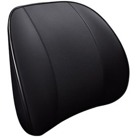 Resim Reedark Siyah Hafızalı Köpük Bel Yastığı - Oturma Ağrısı Ve Rahatlık İçin 