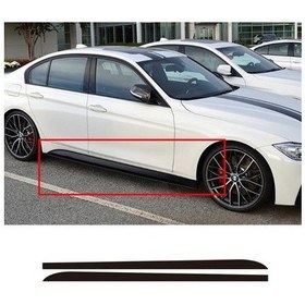 Resim Bmw F30 M Performance Yan Marşpiyel Altı Lip Piano Black Plastik N11.42949 