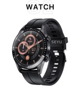 Resim SEYUWATCH Watch G2 Akıllı Saat Iphone Ve Android Tüm Telefonlara Uyumlu Smartwatch Siyah 