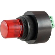 Resim Ø28 Pano Montaj LED Buzzer Kesik Ses Terminal Ms 1217 24VAC/DC 