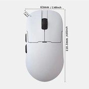 Resim Tianchishop Ajazz Aj159p Çift Modlu Beyaz 3396 8k Oyun Faresi Şarj Edilebilir Gaming Mouse Tianchishop 