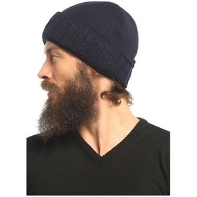 Resim Kalın Sibirya Bere Balıkçı Beresi -siyah Siyah 