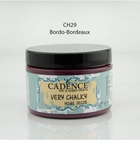 Resim Cadence Very Chalky Home Decor Ch29 Bordo 150Ml 