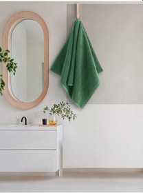 Resim Cotton %100 Banyo Havlusu 50x90 Cm Yeşil 