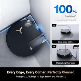 Resim Ecovacs Deebot X8 Pro Omni Siyah Robot Süpürge Ve Paspas 18000 Pa Emiş Gücü 