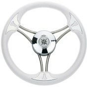 Resim Dümen Simidi Plastik Kaplı Beyaz T22w Çap 35cm Tekne Yat 