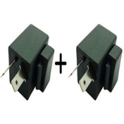 Resim Flaşör Jantel Cub Cg Mh Lx200 Uyumlu 2 Adet ,Siyah-Siyah 