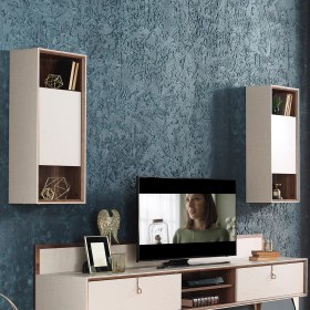Resim Enza Home Tv Sehpası Kapaklı Dolap 