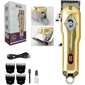 Resim Insua HK-760 Profosyonel Şarjlı LED Ekranlı Tıraş Makinesi 