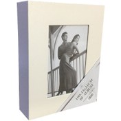 Resim BF ALBÜM Fotoğraf Albümü Vinleks Deri 15x21cm 100'lük Beyaz Anı Albümü 