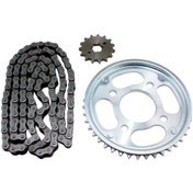 Resim Honda Cb125 Ace Ön Arka Dişli Zincir Seti 14T 44T Super Oem 