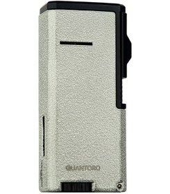 Resim Quantoro 3 Torch Pürmüz Delicili Gümüş Metal Puro Çakmağı 
