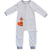 Resim Fox Gri Unisex Çocuk Polar Pijama 