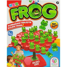 Resim Frog Oyun & Play-Doh Oyun Hamuru & Fabel Castell Kuru Boya & Bayrak & 2'li Balon Hediye Seti 