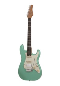 Resim Schecter Nick Johnston Traditional Elektro Gitar Atomic Green 