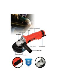 Resim Assur ASR353 750 W 125 MM Avuç Taşlama Spiral Kırmızı 