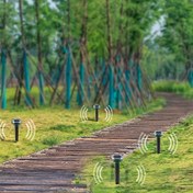 Resim Güneş Enerjili Ses Dalgası Teknolojisi Kemirgen Kovucu, Yüksek Kaliteli Bahçe Koruma - Gopherlar, Sincaplar ve Kemirgenler için Uygun - Kurulumu Kolay, Dayanıklı Tasarım, Dış Mekan Haşere Kontrolü Voleler, Yılanlar ve Kelerler için, Çim Gopher Kovucu 