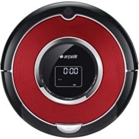 Resim Arçelik S 9680 Robot Süpürge Kırmızı Otomatik Şarj 60 dk Çalışma Süresi Halı Kullanımı İçin 