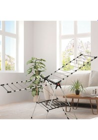 Resim Devecioğlu Harbinger Gold MM037 Alüminyum Çamaşırlık Gri 