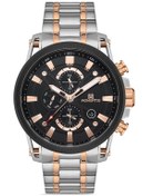 Resim Momentus SM353T-04SR Quartz Çelik Gri/Rose 47 mm Erkek Saat 