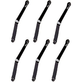 Resim Hombey 6 Adet Demir Okuma/sayıfa Tutucu Aksesuarı - Dayanıklı Metal, Esnek, Çeşitli Kalınlıktaki Kitapları Sabitler - 6 Parça Vida Seti İle 