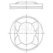 Resim Mahle Pıston Segman Std 77.00mm Bmw N13 B16 F20 F30 Mını N18 R55 R56 R58 R59 R60 Peuge IS00-MAHLE 081PI00110000 