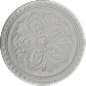 Resim YEDİTEPEOSMANLI Yaprak Desenli Stropiyer Tavan Lamba Göbeği - 40 cm 