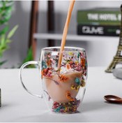 Resim MAGIC PORT Kurutulmuş Çiçekli Kupa Bardak 