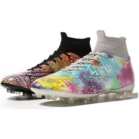Resim Snapbuy Pembe Futbol Ayakkabısı Siyah - Pembe 