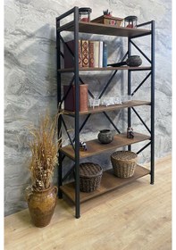 Resim Demo Tanraf Erciyes Lüx Kitaplık 180X90 Büyük Boy Kitaplık 