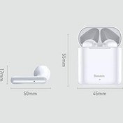 Resim Baseus Encok W09 TWS Kulak İçi Bluetooth Kulaklık Beyaz Outlet 