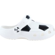 Resim Crocs Classic Soccer Ball Çocuk Beyaz Terlik 210157-103 BEYAZ 