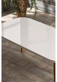 Resim Uslucan Alışveriş Zigon Sehpa Ve Orta Sehpa Set Ahşap Kr Torna Beyaz Çok Renkli 