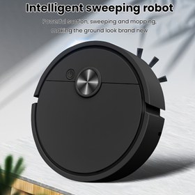 Resim Ultra-İnce Mini Robot Elektrikli Süpürge - Pil Gücüyle Çalışır, Kompakt Tasarım, Zor Erişim Alanları İçin Uygun - 1 Adet, Çoklu Renkler, Verimli Filtreleme, Robot Zemin Temizleyici, Zemin Süpürgesi (Piller Dahil Değildir) 