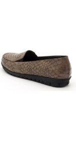 Resim Costo Shoes 200592 Vizon Timsah Baski Büyük Numara Bayan Ayakkabı 