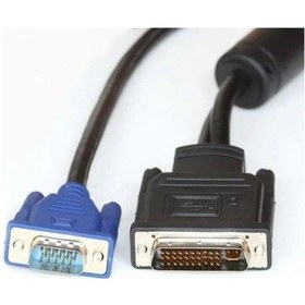 Resim Dvi 30+5 vga usb kablo m1 dvi vga çevirici projeksiyon kablo 