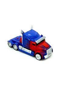 Resim Transformes Robota Dönüşen Araba Mavi 