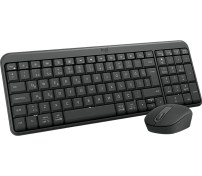 Resim Logitech MK250 Kablosuz Bluetooth Kablosuz Klavye ve Mouse Seti Siyah 