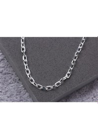 Resim Glorria Gümüş 6mm Anchor Zincir Kolye Gümüş 