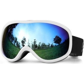 Resim Lichen Kayak Gözlüğü, Kayak Gözlüğü, Çift Katmanlı Buğu Yg 