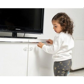 Resim Babyjem Çok Amaçlı Bebek Eminyet Kiliti Beyaz 