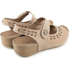 Resim Muya Terra 31130-042 Anatomik Taban Kadın Sandalet A.vizon 36-40 Vizon 