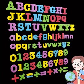 Resim Harf Manyetik Sticker Sayı Buzdolabı Manyetik Sticker Eğitici Çocuk Oyuncakları Anaokulu Eğitim Öğretim Yardımcıları 