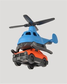 Resim handanca Lc Minik Taşıtlar Helikopter Ve Minik Araba-mavi 