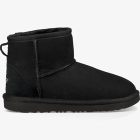 Resim UGG Classic Mini Çocuk Siyah Bot 