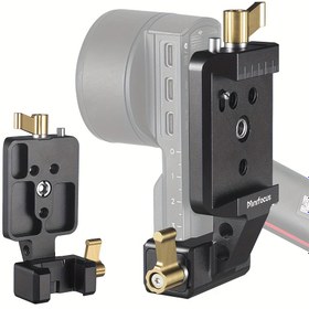 Resim MINIFOCUS Dikey Çekim Kamera Montaj Braketi, Alüminyum Alaşımlı Hızlı Çıkış Plakası, DJI Ronin RS3/RS3 Pro ile Uyumlu, Sosyal Medya Video Genişleme için İdeal 