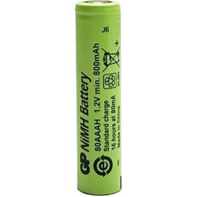 Resim AYT Ticaret HT-101 GP 80AAAH 1.2V 800MAH DÜZ KAFA ŞARJLI AAA İNCE KALEM PİL 