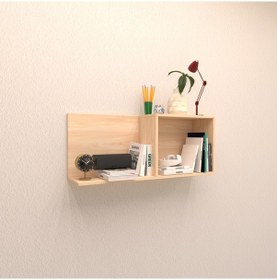 Resim Rafkestir Hira Duvar Rafı Akçaağaç ( Mat ) 