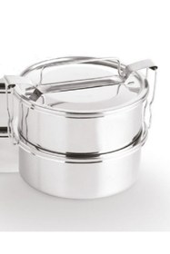 Resim Abant Çelik 2 Li Sefer Tası ( Tek Kişilik) 12x6cm 